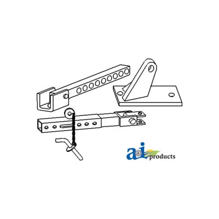 A & I Products Stabilizer Assembly w/ Bracket (RH) 24" x14" x5.5" A-49A936